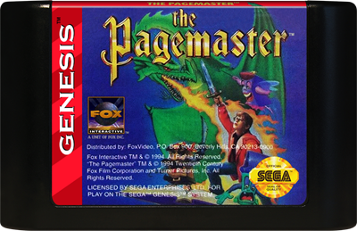 The Pagemaster - Cart - Front Image