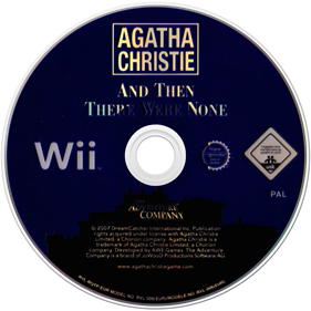 Agatha Christie: And Then There Were None - Disc Image
