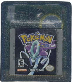 Pokémon Crystal Version - Cart - Front Image