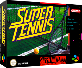 Super Tennis - Box - 3D Image