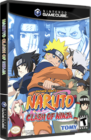 Naruto: Clash of Ninja - Box - 3D Image