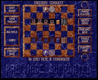 Checkers Conquest - Screenshot - Game Title Image