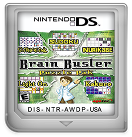 Brain Buster Puzzle Pak - Fanart - Cart - Front Image