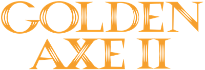 Golden Axe II - Clear Logo Image