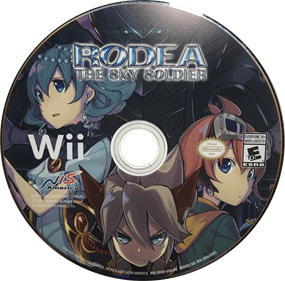 Rodea the Sky Soldier - Disc Image