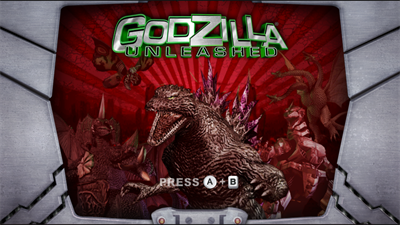 Godzilla: Unleashed - Screenshot - Game Title Image