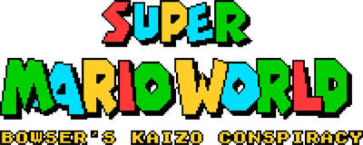 Super Mario World: Bowser's Kaizo Conspiracy - Clear Logo Image