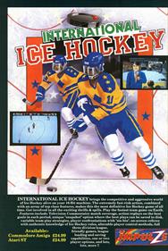 International Ice Hockey - Advertisement Flyer - Front Image