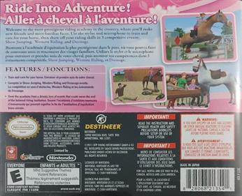 Riding Academy 2 - Box - Back Image