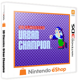 3D Classics: Urban Champion - Box - 3D Image