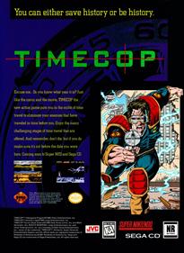 Timecop - Advertisement Flyer - Front Image