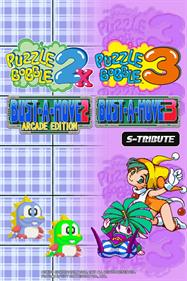 Puzzle Bobble 2X/BUST-A-MOVE 2 Arcade Edition & Puzzle Bobble 3/BUST-A-MOVE 3 S-Tribute - Box - Front Image