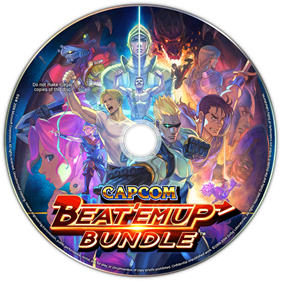 Capcom Beat 'Em Up Bundle - Fanart - Disc Image