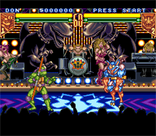 Teenage Mutant Ninja Turtles: Tournament Fighters - Screenshot - Gameplay Image