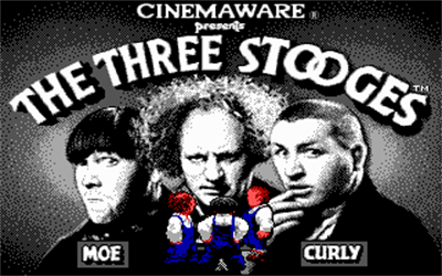 The Three Stooges - Screenshot - Game Title Image