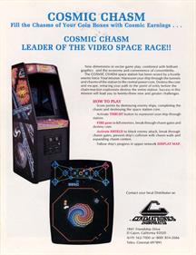 Cosmic Chasm - Advertisement Flyer - Back Image