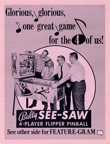 See Saw - Advertisement Flyer - Front Image