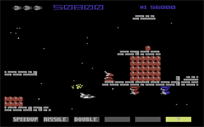 Gradius - Screenshot - Gameplay Image