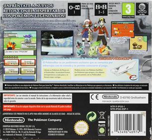 Pokémon SoulSilver Version - Box - Back Image