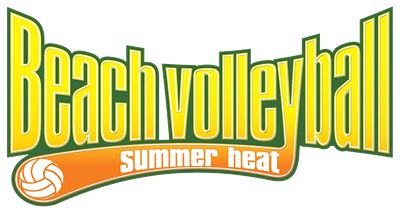 Summer Heat Beach Volleyball - Clear Logo Image