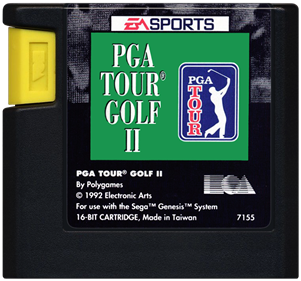 PGA Tour Golf II - Cart - Front Image