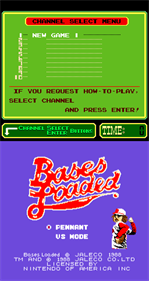 Bases Loaded - Screenshot - Game Title Image