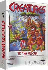 Creatures to the Rescue - Box - 3D Image