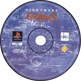 Nightmare Creatures - Disc Image