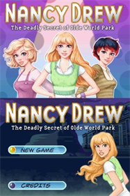 Nancy Drew: The Deadly Secret of Olde World Park - Screenshot - Game Title Image