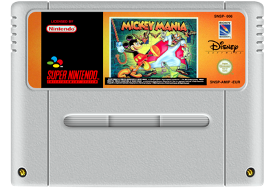 Mickey Mania: The Timeless Adventures of Mickey Mouse - Fanart - Cart - Front Image