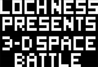 3-D Space Battle - Screenshot - Game Title Image