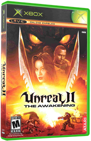 Unreal II: The Awakening - Box - 3D Image