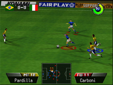 International Superstar Soccer 64 - Screenshot - Gameplay Image