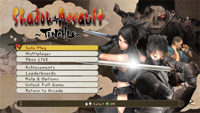 Shadow Assault: Tenchu - Screenshot - Game Select Image