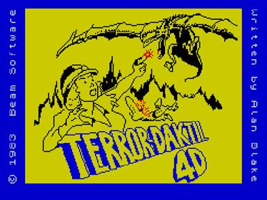 Terror-Daktil 4D - Screenshot - Game Title Image