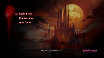 Bloodstained: Ritual of the Night - Screenshot - Game Select Image