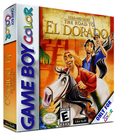 Gold and Glory: The Road to El Dorado - Box - 3D Image