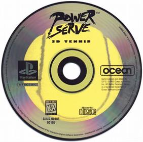 Power Serve 3D Tennis - Disc Image