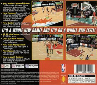 NBA Shoot Out '97 - Box - Back Image