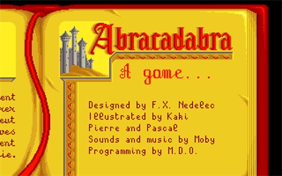 Abra Cadabra - Screenshot - Game Title Image
