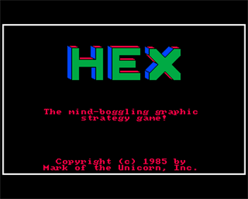 Hex - Screenshot - Game Title Image