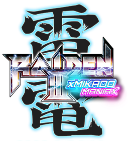 Raiden III x MIKADO MANIAX - Clear Logo Image