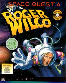 Space Quest 6: Roger Wilco in the Spinal Frontier - Box - Front Image