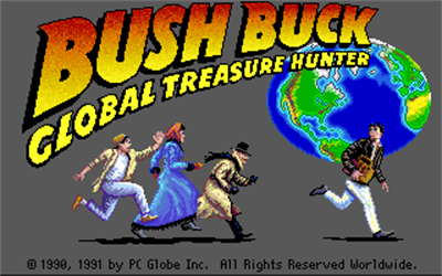 Bush Buck: Global Treasure Hunter - Screenshot - Game Title Image