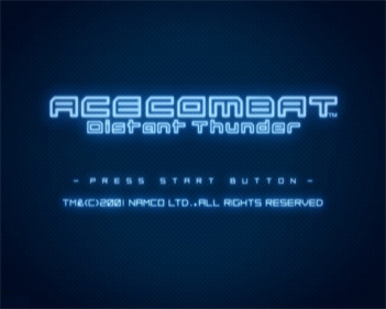 Ace Combat 04: Shattered Skies - Screenshot - Game Title Image