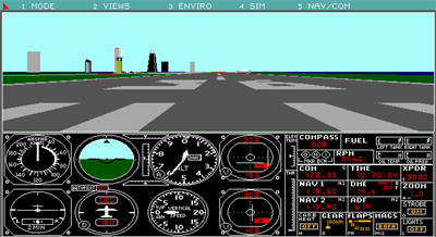 Microsoft Flight Simulator (v4.0) - Screenshot - Game Title Image