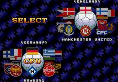 World Trophy Soccer - Screenshot - Game Select Image