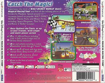 Walt Disney World Quest: Magical Racing Tour - Box - Back Image