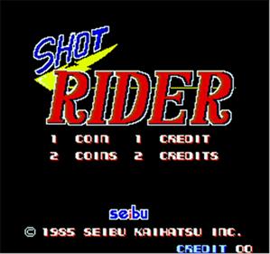 Shot Rider - Screenshot - Game Title Image