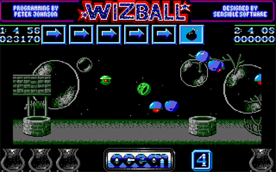 Wizball - Screenshot - Gameplay Image